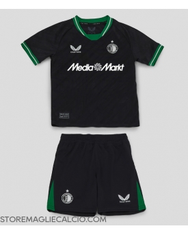 Feyenoord Maglia Gara Trasferta Repliche 2024-25 Bambino